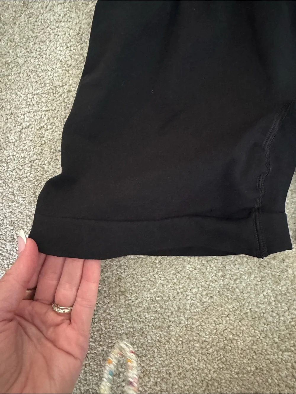 New Blanqi Black Maternity Support Shorts